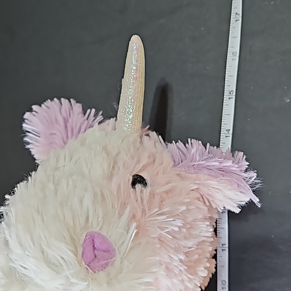Warmies Pink and White Unicorn - Picture 9 of 11
